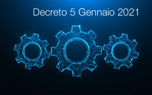 Decreto 5 Gennaio 2021