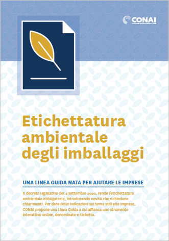 Linea Guida etichettatura ambientale imballaggi CONAI 2020