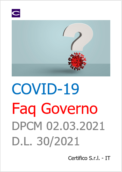 COVID 19 FAQ Governo