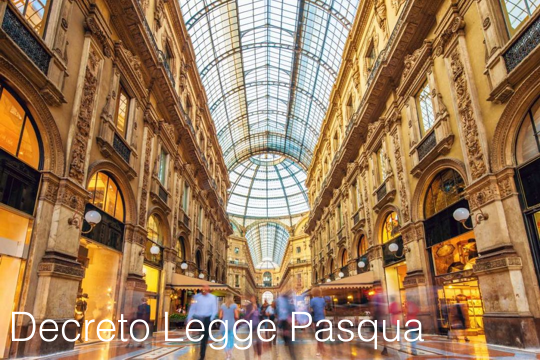 Decreto Legge Pasqua 2021