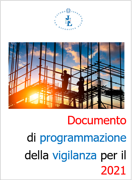 Documento di programmazione vigilanza  2021