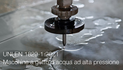 Macchine a getto acqua ad alta pressione