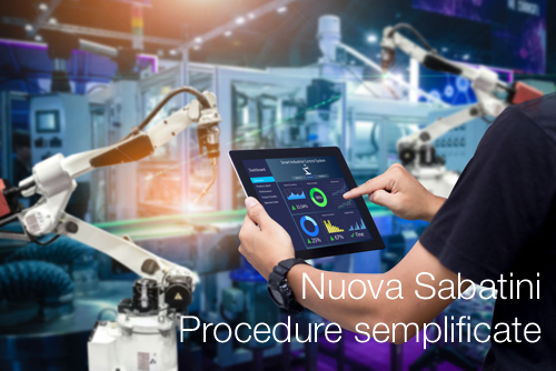 Nuova Sabatini Procedure semplificate