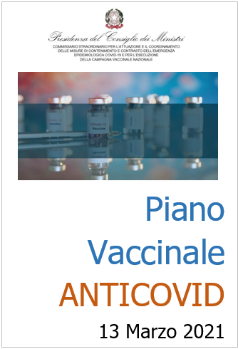 Piano vaccinale anticovid