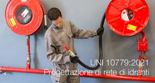 Progettazione di rete di idranti