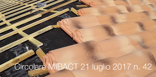 Circolare Mibact 21 luglio 2017 n  42