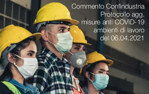 Commento Confindustria 08 04 2021