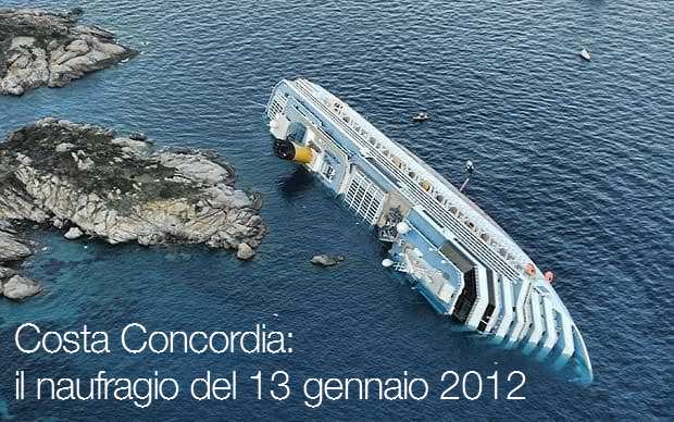 Costa Concordia, naufragio del 13 gennaio 2012