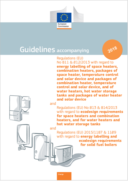 Guidelines Regolations EU  n  811 812 813 814 2013