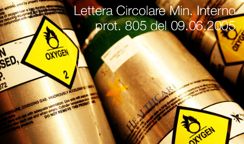 Lettera Circolare Min  Interno prot  805 del 09 06 2005