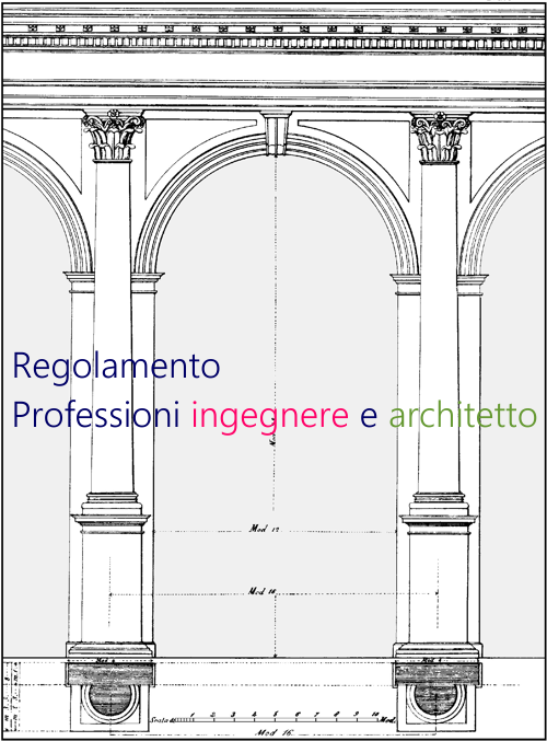 Regolamento per le professioni d ingegnere e di architetto