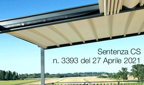 Sentenza CS n  3393 del 27 Aprile 2021