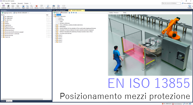 EN ISO 13855 Posizionamento dei mezzi di protezione   File CEM