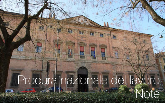 Procura nazionale del lavoro   Note