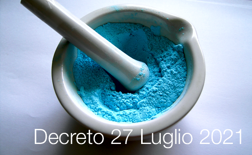 Decreto 27 luglio 2021