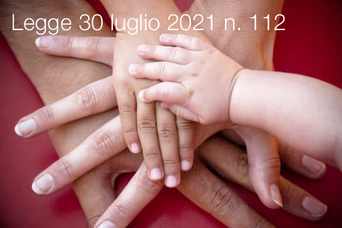 Legge 30 luglio 2021 n  112