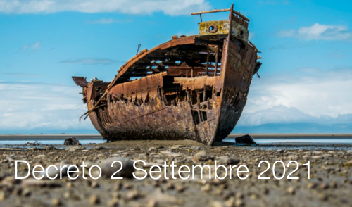 Decreto MIMS 2 settembre 2021