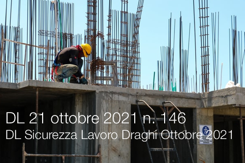 DL 21 ottobre 2021 n  146