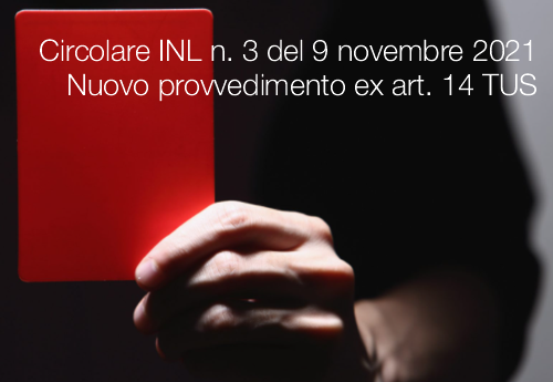 Circolare INL n  3 del 9 novembre 2021