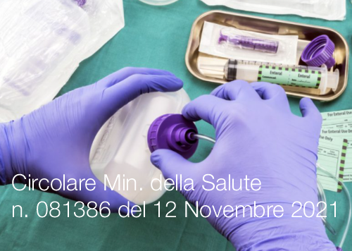 Circolare Ministero della Salute n  081386 del 12 Novembre 2021