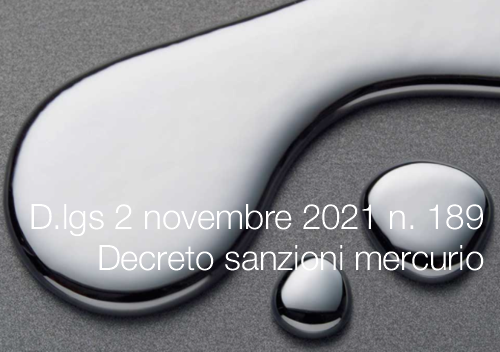 Decreto sanzioni mercurio