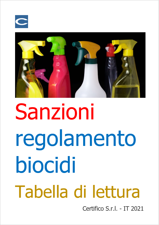 Sanzioni regolamento biocidi   Tabella di lettura Rev  1 0 2021