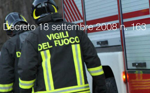 Decreto 18 settembre 2008 n  163