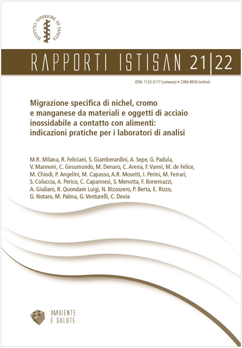 Rapporti ISTISAN 21 22