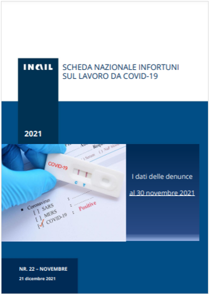 Scheda nazionale   I dati sulle denunce da Covid 19  monitoraggio al 30 novembre 2021 