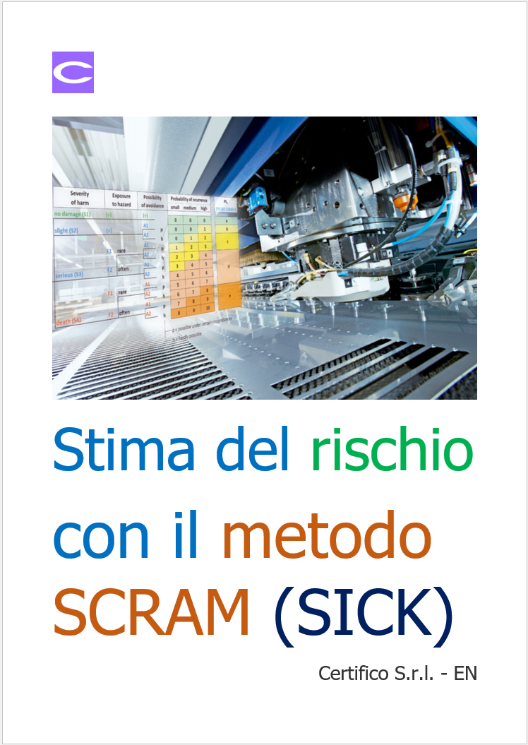 Cover Stima del rischio con il metodo SCRAM