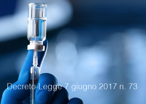 Decreto Legge 7 giugno 2017 n  73