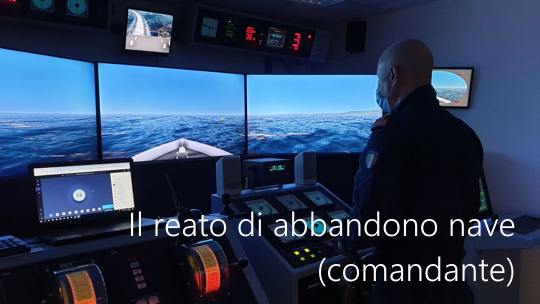 Il reato di abbandono della nave comandante