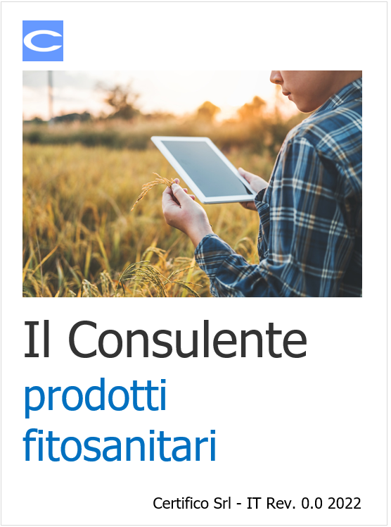 ID 15832 Il consulente prodotti fitosanitari