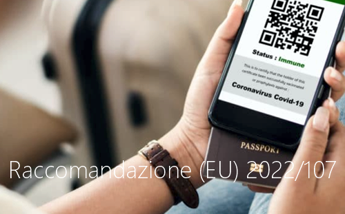 Raccomandazione EU 2022 107