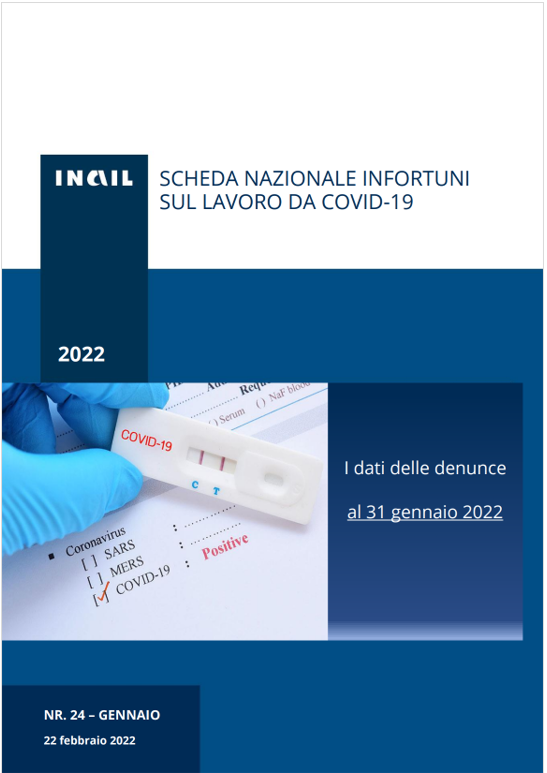 Scheda nazionale INAIL contagi covid 2019   31 01 2022