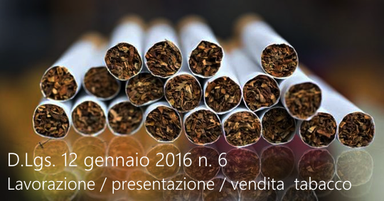 Decreto Legislativo 12 gennaio 2016 n  6