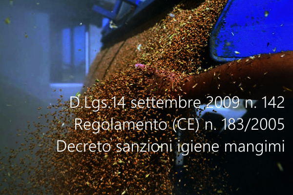 DLgs 14 settembre 2009 n  142 Sanzioni Regolamento mangimi