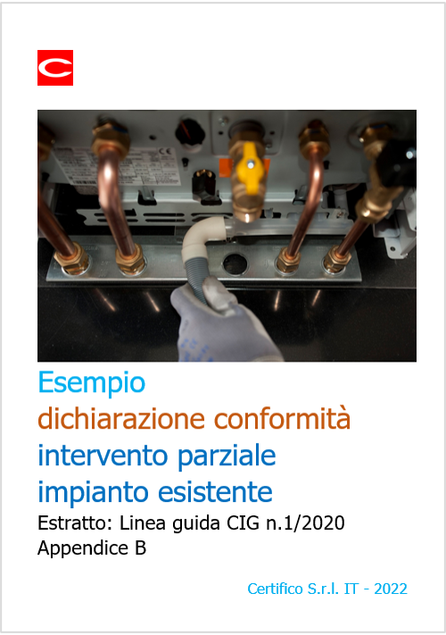 Esempio DC impianto esistente 2022