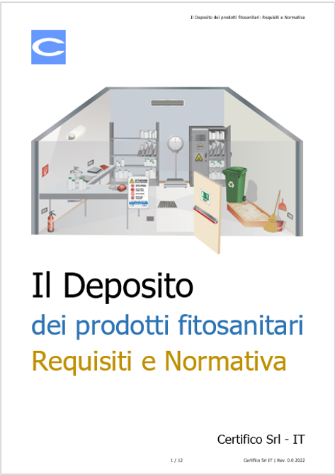 Il Deposito dei prodotti fitosanitari   Requisiti e Normativa