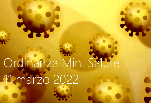 Ordinanza 11 marzo 2022