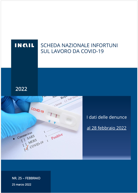 Scheda nazionale infortuni COVID   28 02 2022