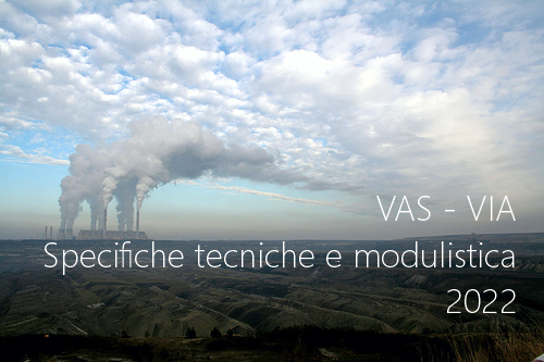 VAS   VIA Specifiche tecniche e modulistica 2022