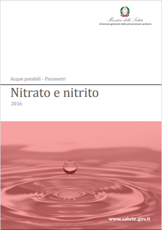 Acque potabili   Parametri Nitrato e nitrito