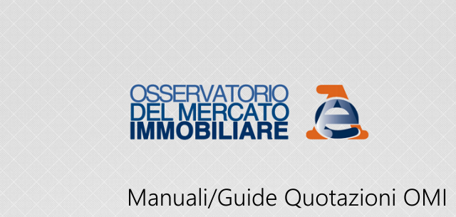 Manuali e Guide Quotazioni OMI