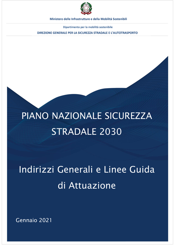 Piano Nazionale per la Sicurezza Stradale 2030