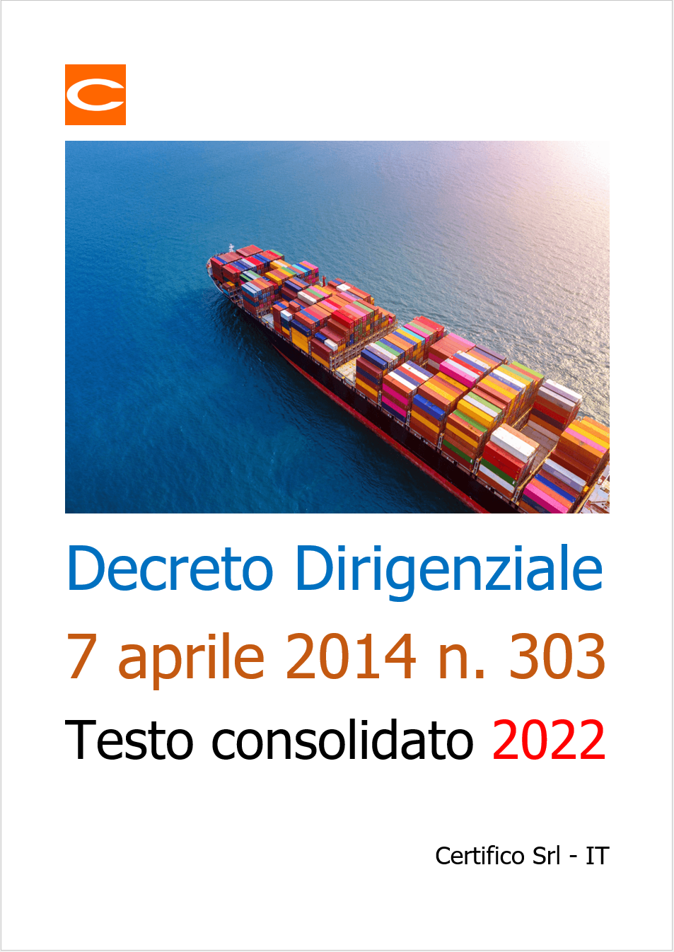 DD 7 aprile 2014 n  303   Consolidato