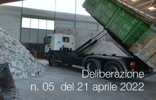 Deliberazione n  05  del 21 aprile 2022