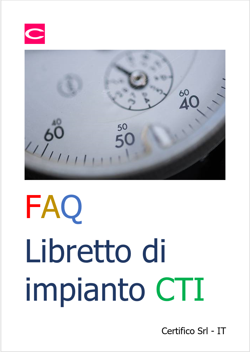 FAQ Libretto impianto CTI