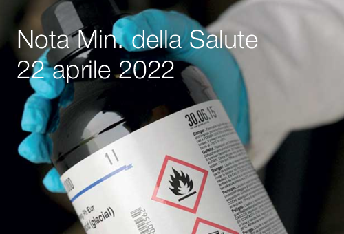 Nota Min  Salute 22 aprile 2022