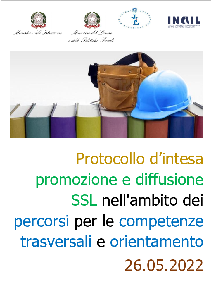 Protocollo di intesa Formazione SSL competenze trasversali 26 05 2022